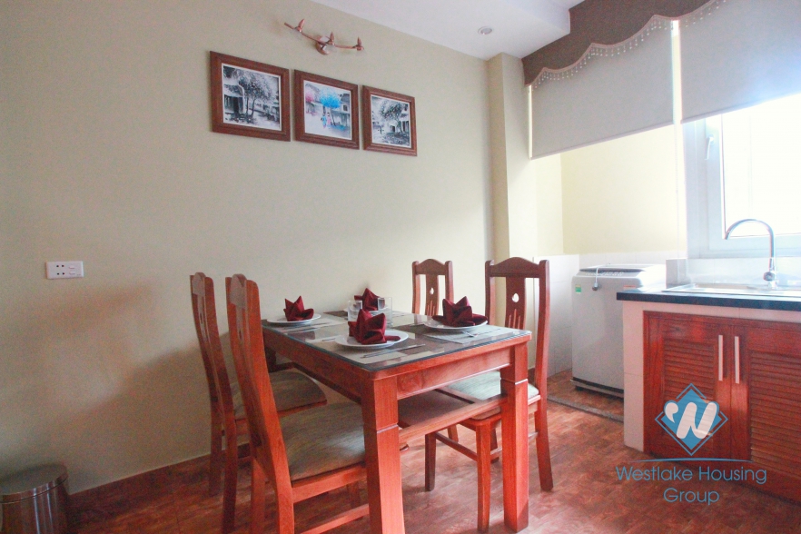 Cozy 01 bedroom for rent in Yen Phu Street, Tay Ho,  Hanoi