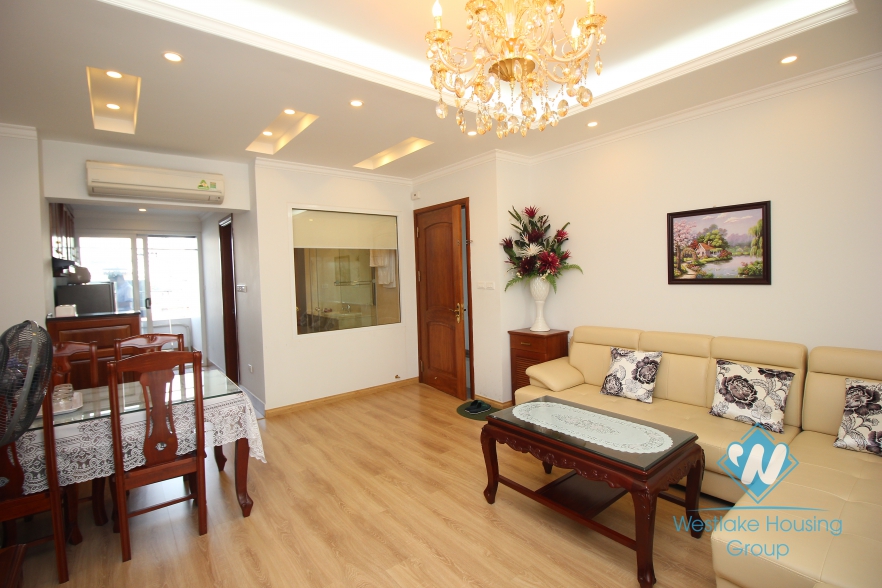 Big and bright one bedroom serviced apartment for rent in Hai Ba Trung