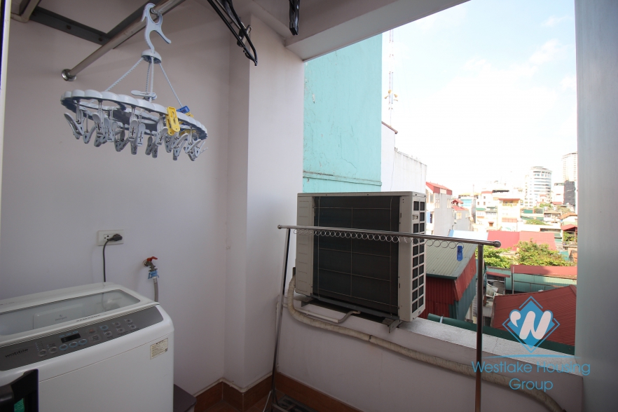 Big and bright one bedroom serviced apartment for rent in Hai Ba Trung