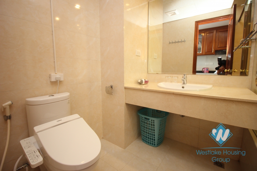 Big and bright one bedroom serviced apartment for rent in Hai Ba Trung