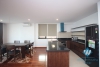 Lake view three bedrooms apartment for rent in Tay Ho, Ha Noi