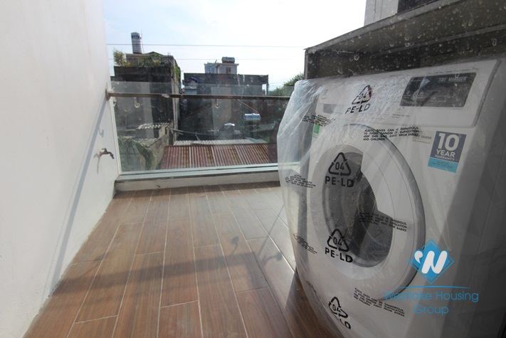Newly and modern 01 bedroom apartment for rent in Tay Ho area, Hanoi. 