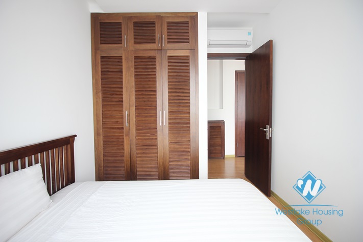 Bright  2 bedrooms apartment for rent on Xuan Dieu, Tay Ho, Hanoi 