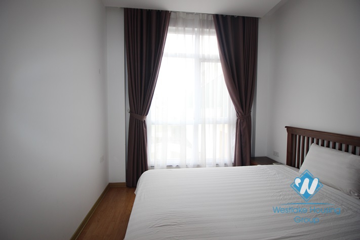 Bright  2 bedrooms apartment for rent on Xuan Dieu, Tay Ho, Hanoi 