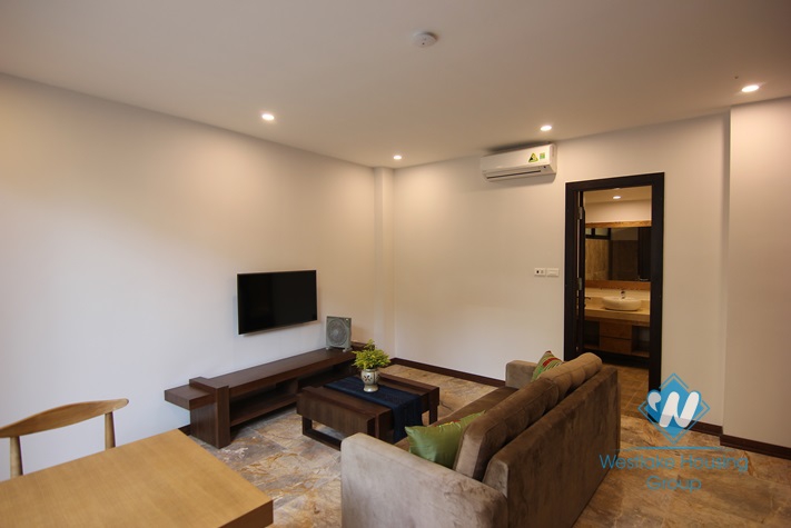 Modern apartment one bedroom for rent in Xuan Dieui st, Tay Ho district