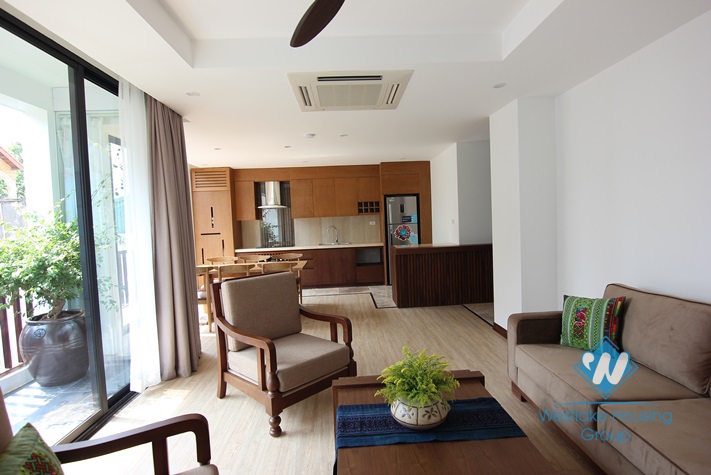 Nice  03 bedrooms apartment for rent in Tay Ho area, Ha Noi