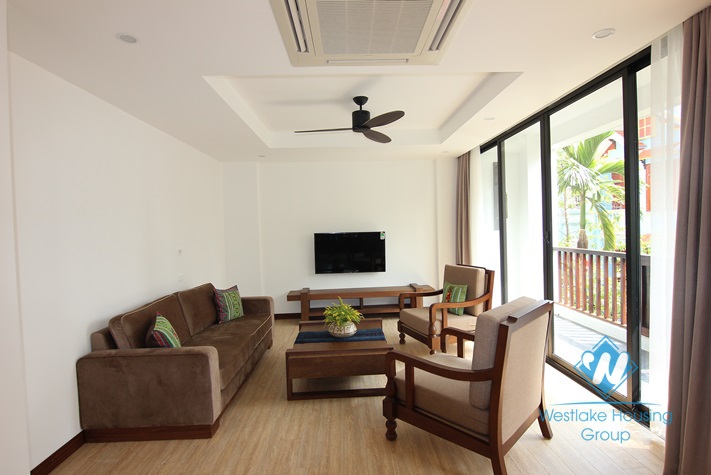 Nice  03 bedrooms apartment for rent in Tay Ho area, Ha Noi