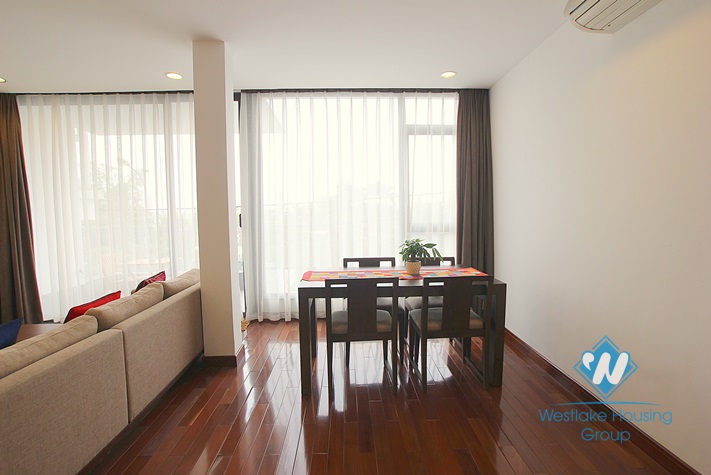 Lake front 2 bed apartment for rent in Xom Chua, Dang Thai Mai, Tay Ho