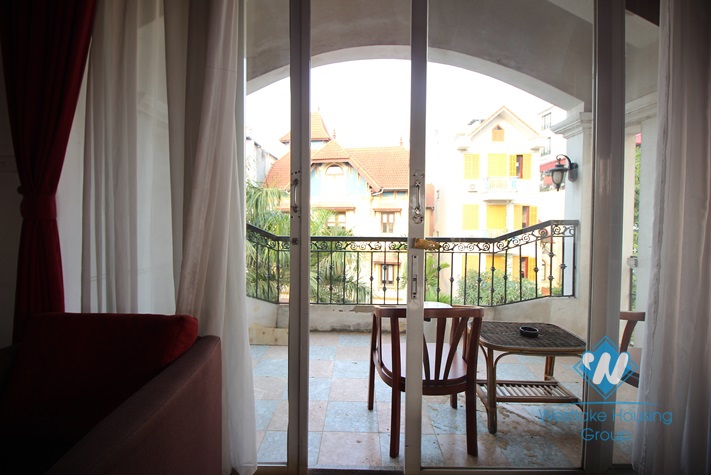 Rooftop apartment for rent on To Ngoc Van, beautiful terrace, nice space and light