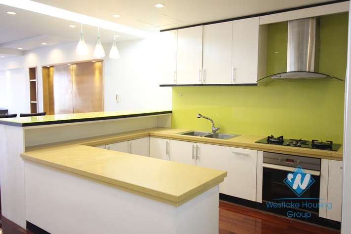 Luxury apartment for rent in Yen Phu, Tay Ho, Hanoi