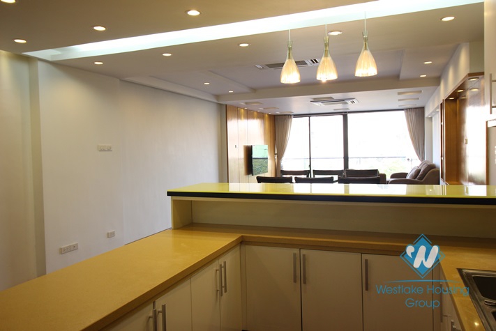 Luxury apartment for rent in Yen Phu, Tay Ho, Hanoi
