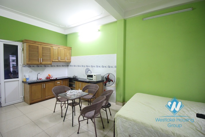 Bright and balcony apartment for rent in Tay Ho district 
