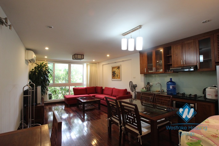 One bedroom apartment with fully furniture for rent in Truc Bach, Ba Dinh, Ha Noi