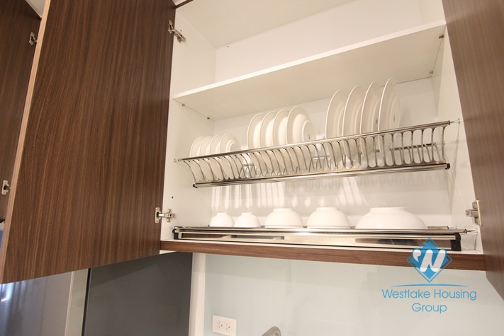 Nice and modern one bedroom apartment for rent in To Ngoc Van area, Tay Ho, Ha Noi