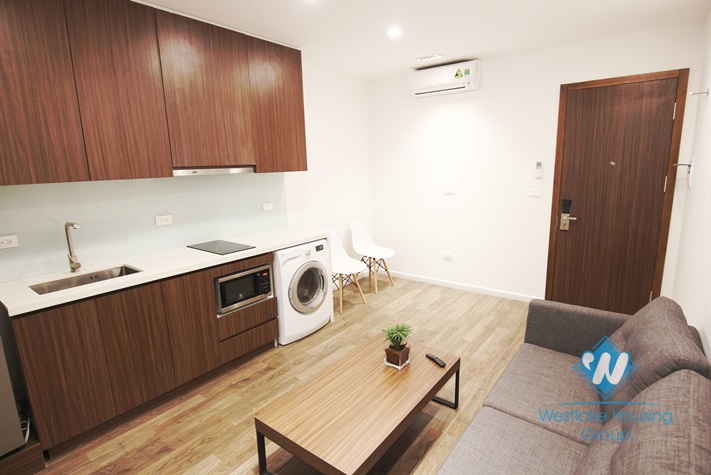 Nice and modern one bedroom apartment for rent in To Ngoc Van area, Tay Ho, Ha Noi
