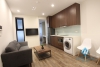 Nice and modern one bedroom apartment for rent in To Ngoc Van area, Tay Ho, Ha Noi