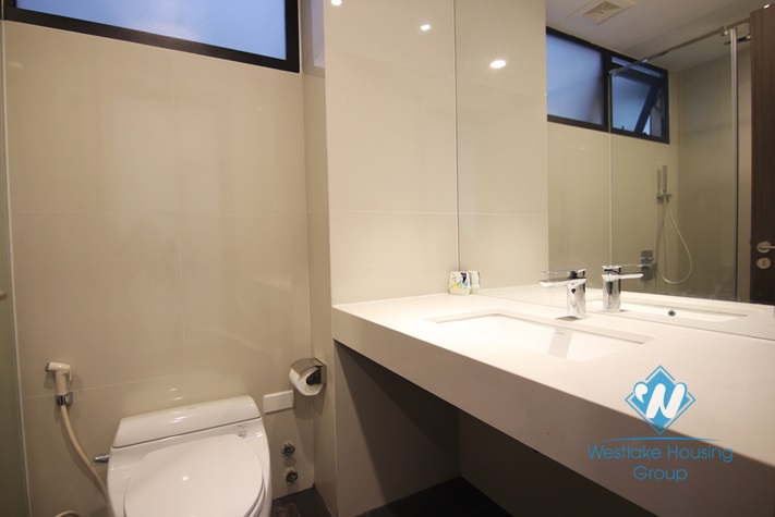 Two bedroom with modern furniture for rent in Tay ho area.