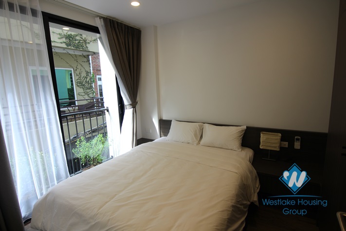 Separate one bedroom with modern design for rent in Tay Ho area 