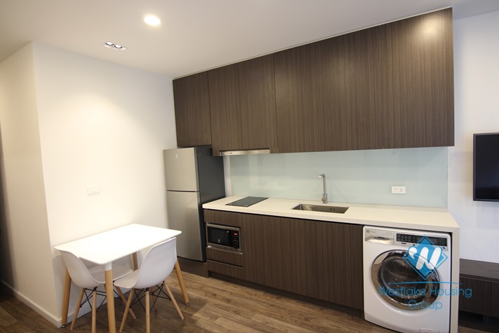 Separate one bedroom with modern design for rent in Tay Ho area 