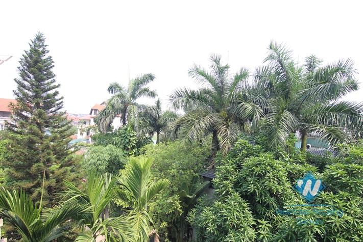 Beautiful 4 bedrooms apartment for rent on Au Co, Tay Ho, Hanoi