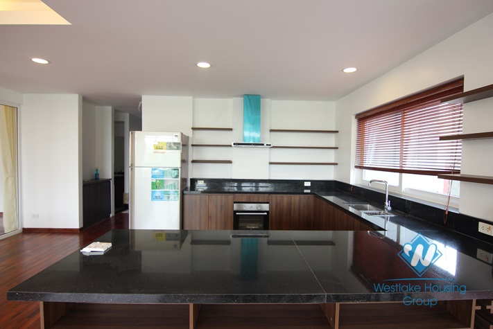 Beautiful 4 bedrooms apartment for rent on Au Co, Tay Ho, Hanoi