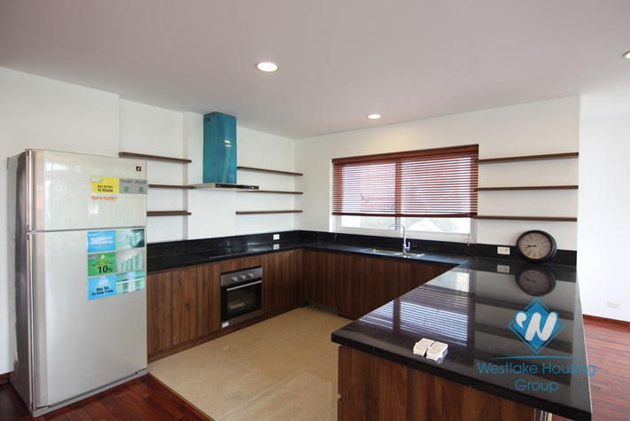 Beautiful 4 bedrooms apartment for rent on Au Co, Tay Ho, Hanoi