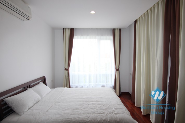 Beautiful 4 bedrooms apartment for rent on Au Co, Tay Ho, Hanoi
