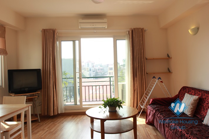 Lovely apartment with one bedroom for rent in Hoang Hoa Tham st, Ba Dinh, Ha Noi