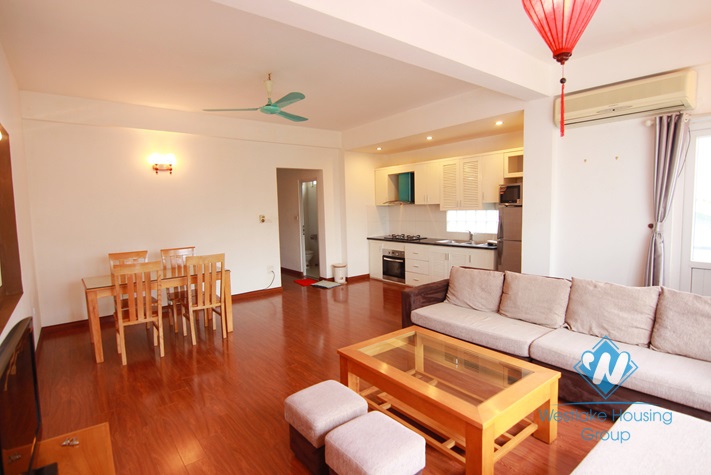 Nice and spacious 1 bedroom apartment for rent in Tay ho, Ha noi