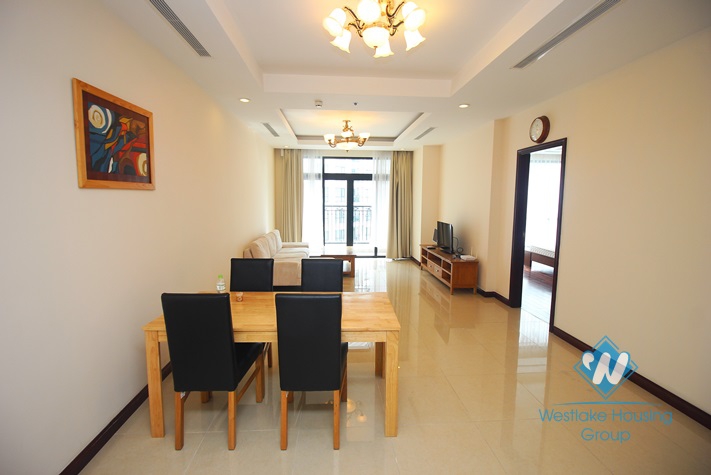 Furnished 02 bedrooms apartment for rent in Royal City, Hanoi