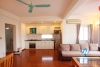 Nice and spacious 1 bedroom apartment for rent in Tay ho, Ha noi