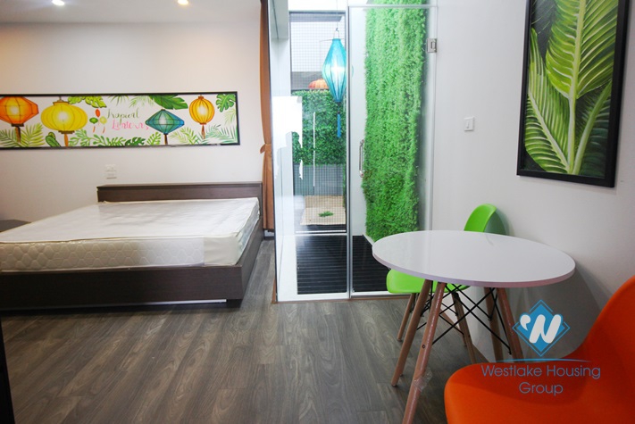 A Brandnew Studio for rent in Lac Long Quan st, Tay Ho district, Ha Noi