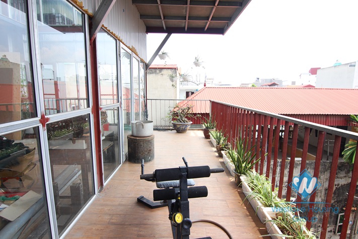 4 bedrooms house for rent in Trinh Cong Son st, Tay Ho district, Hanoi