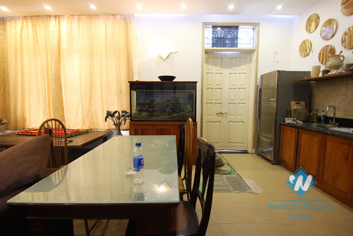 4 bedrooms house for rent in Trinh Cong Son st, Tay Ho district, Hanoi