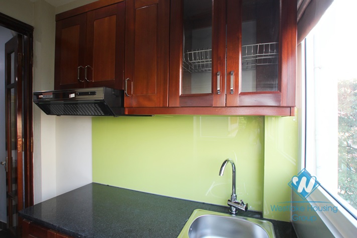 Budget nice studio for rent on Lac Long Quan Street, Tay Ho District, Ha Noi