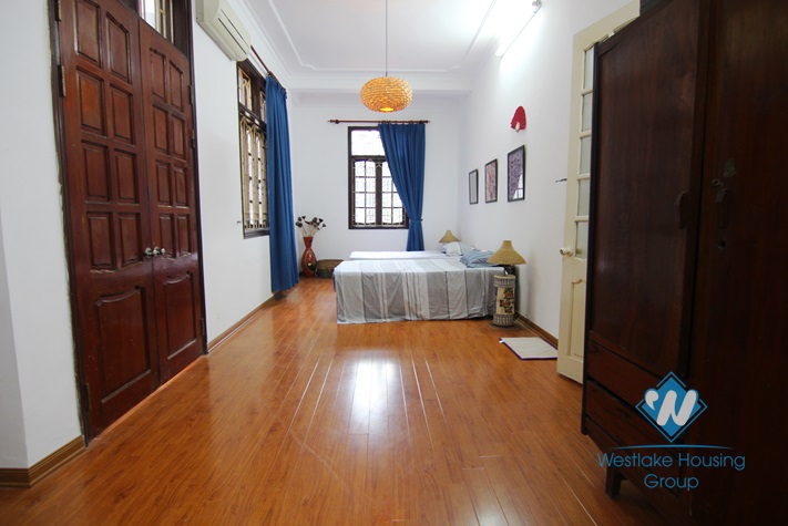 4 bedrooms house for rent in Trinh Cong Son st, Tay Ho district, Hanoi