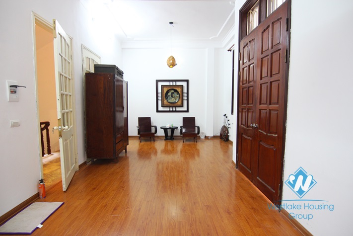 4 bedrooms house for rent in Trinh Cong Son st, Tay Ho district, Hanoi
