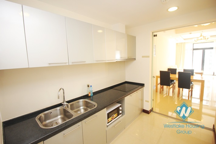 Furnished 02 bedrooms apartment for rent in Royal City, Hanoi