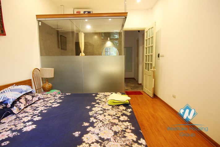 4 bedrooms house for rent in Trinh Cong Son st, Tay Ho district, Hanoi