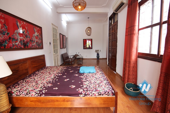 4 bedrooms house for rent in Trinh Cong Son st, Tay Ho district, Hanoi