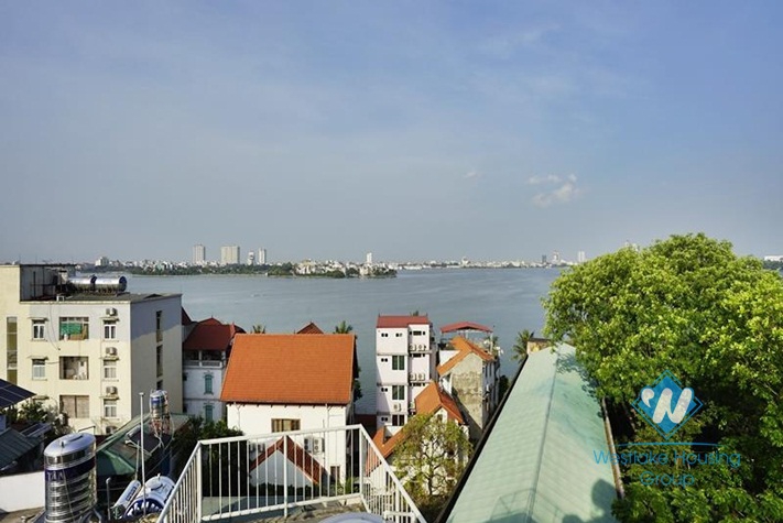 Lovely duplex apartment for rent on Vong Thi, Tay Ho