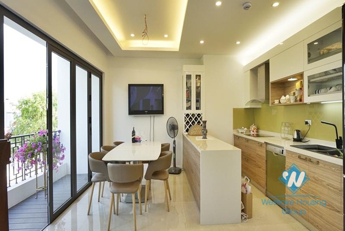 Lovely duplex apartment for rent on Vong Thi, Tay Ho