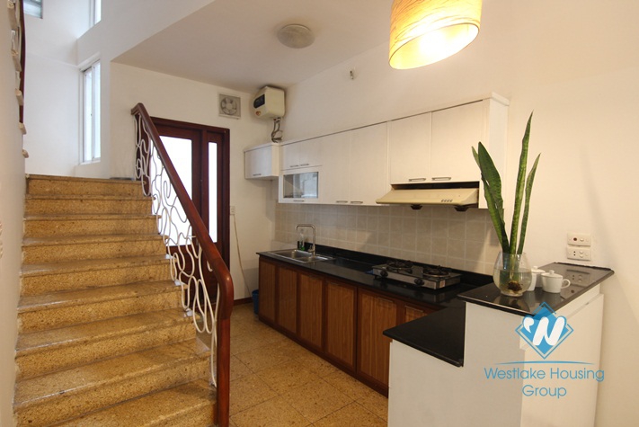 Lovely house for rent with back yard in Tay Ho, Hanoi