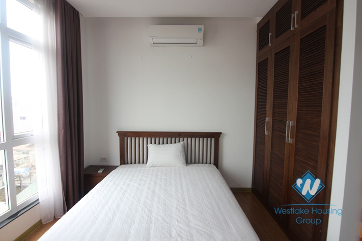 High floor, nice apartment 2 bedrooms for rent in Tay Ho area, Hanoi