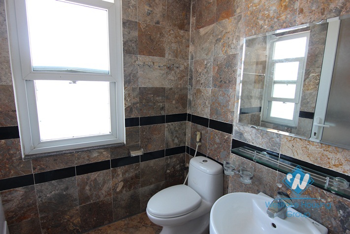 Beautiful bright apartment for rent near Lac Long Quan, Tay Ho, Hanoi