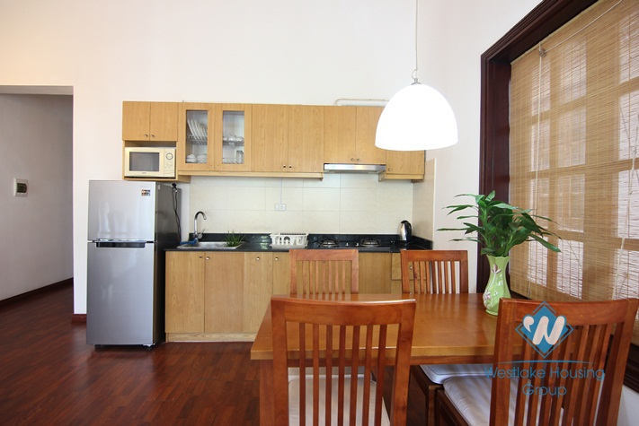 Spacious high ceiling bedroom apartment for rent on To Ngoc Van