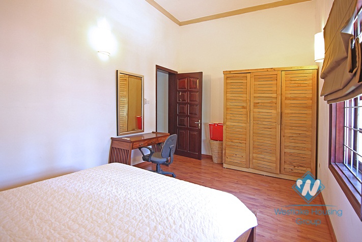 Spacious high ceiling bedroom apartment for rent on To Ngoc Van