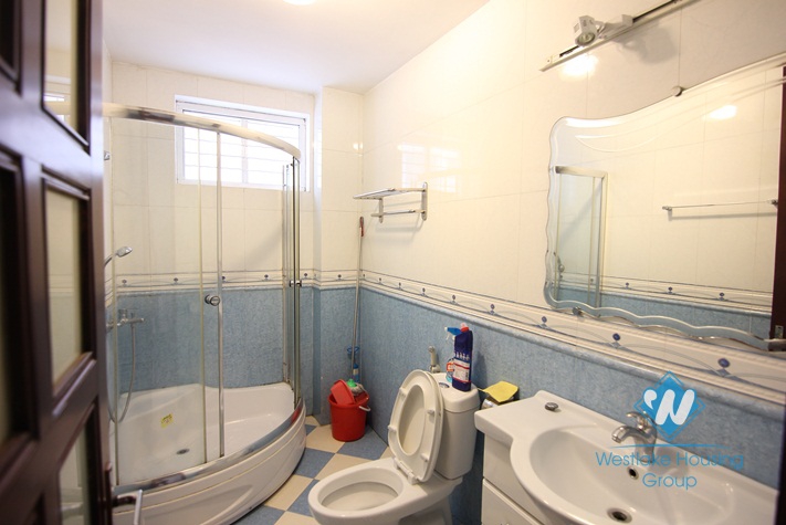 Spacious high ceiling bedroom apartment for rent on To Ngoc Van