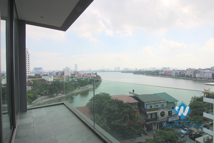 Lakeview super modern apartment for rent on Xuan Dieu, Tay Ho