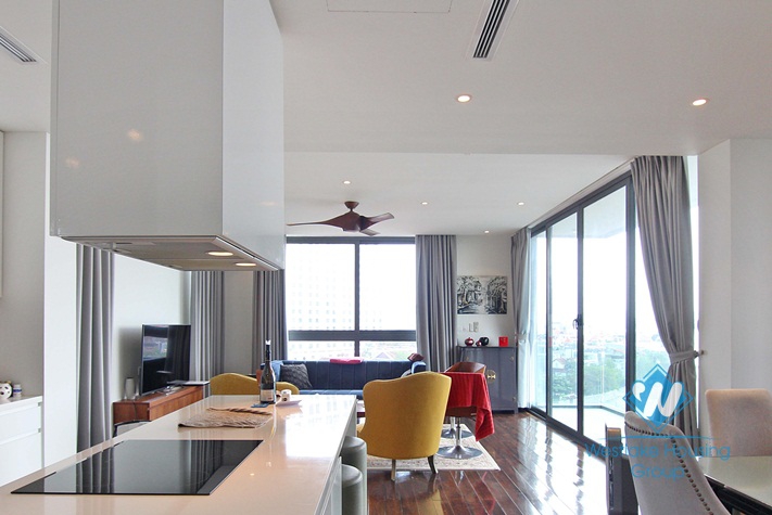 Lakeview super modern apartment for rent on Xuan Dieu, Tay Ho